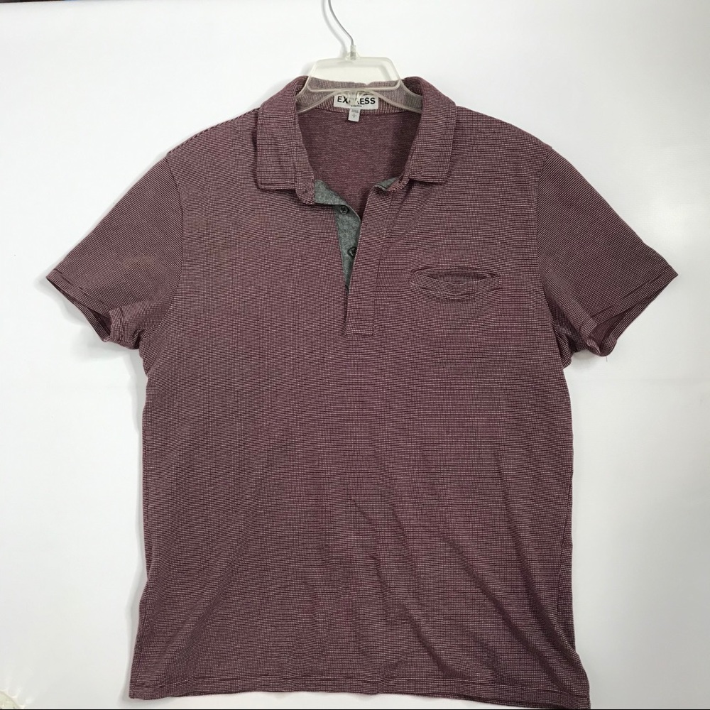 Express Short Sleeve Polo Shirts